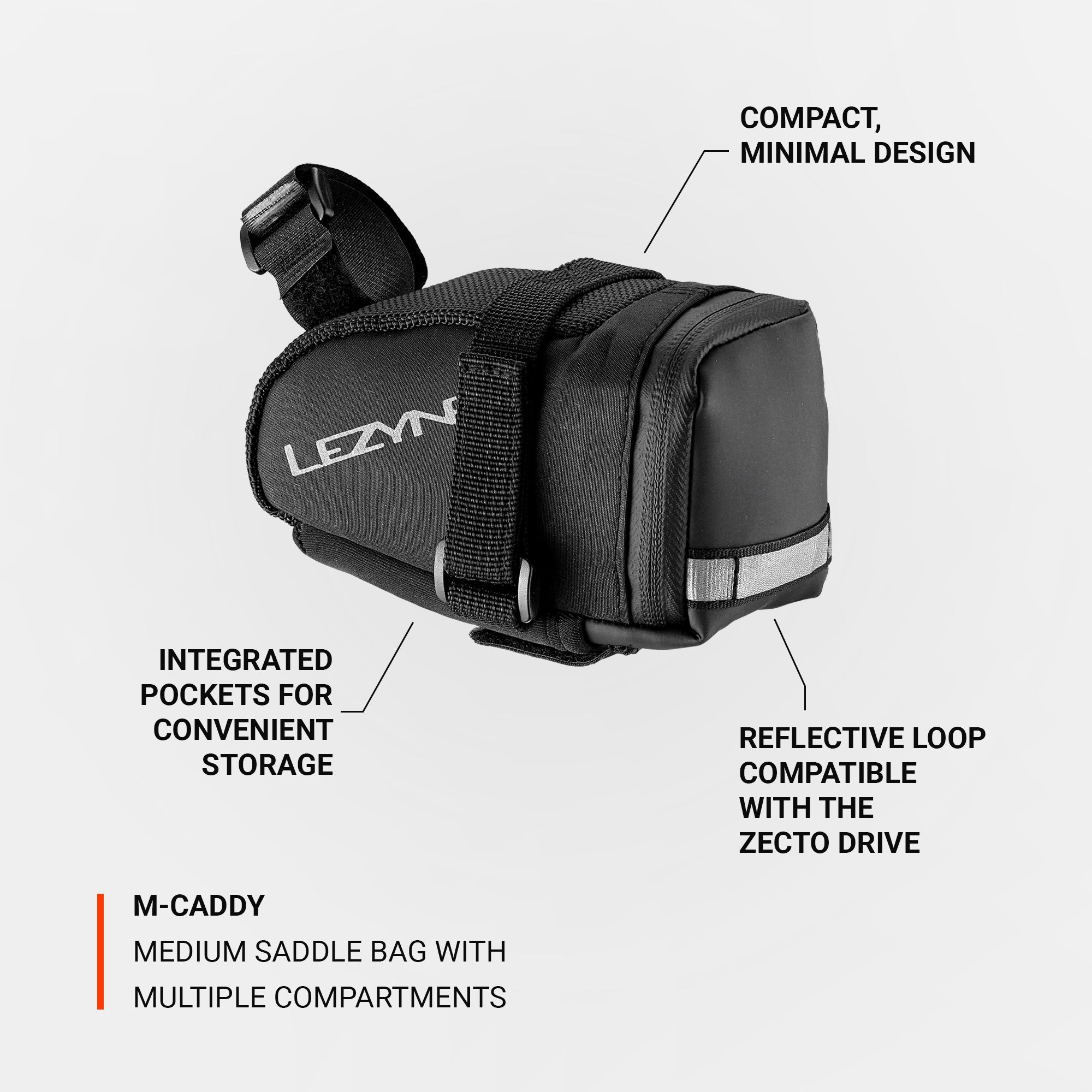 lezyne-m-caddy-satteltasche-mittel-keilform image 2