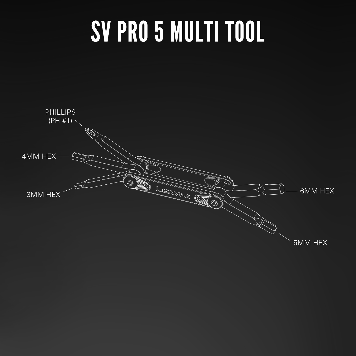 lezyne-sv-pro-5-edelstahl-multitool image 5