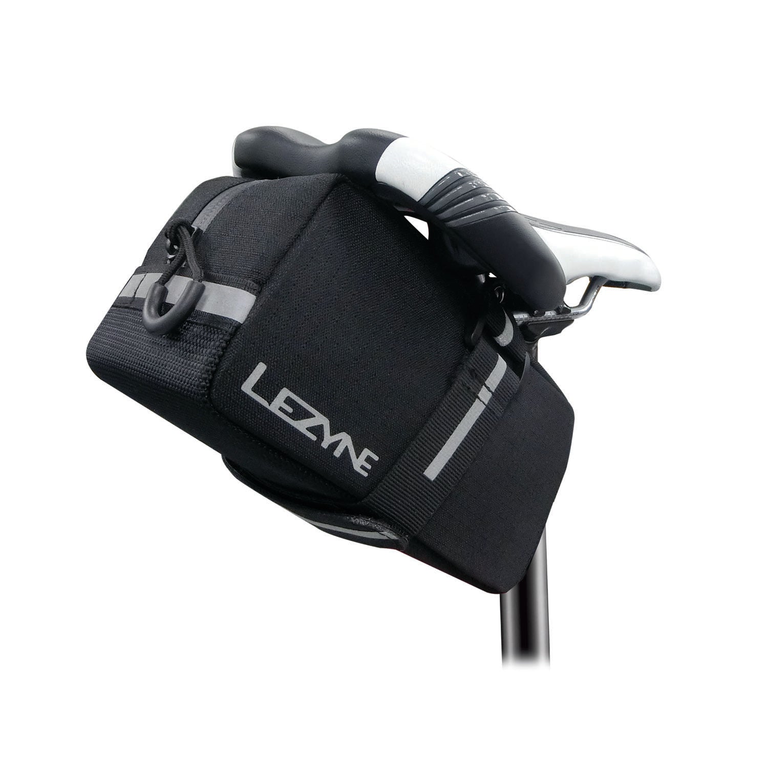 lezyne-road-caddy-xl-satteltasche-extra-gro-er-stauraum-wasserresistent-reflekti image 2
