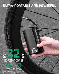 rockbros-mini-fahrradpumpe-elektrisch-150psi-mit-digitalanzeige image 2