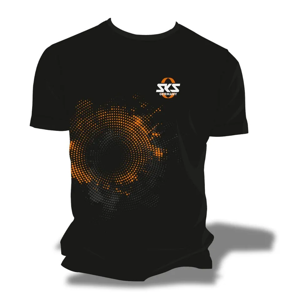 sks-germany-t-shirt-damen-s-schwarz-punkte image 1