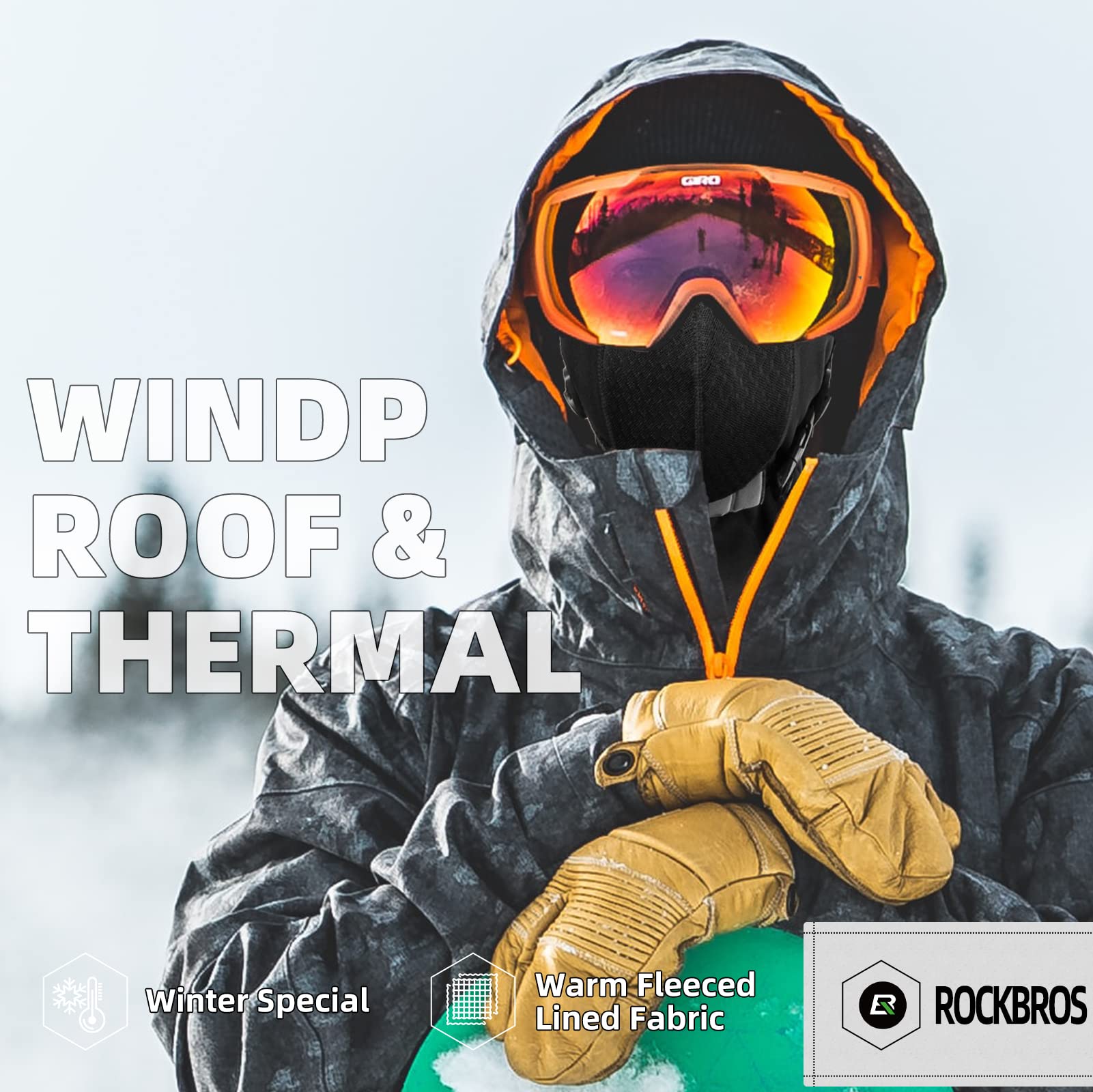rockbros-thermal-ski-mask-balaclava-sturmhaube-fleece image 4