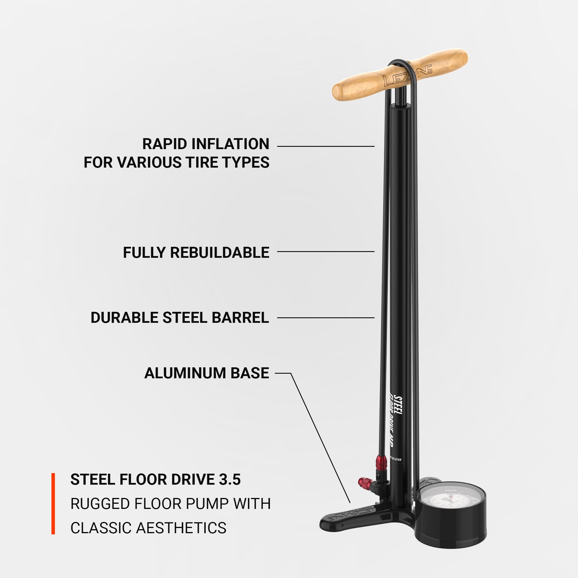 lezyne-steel-floor-drive-3-5-standpumpe-mit-analog-manometer image 3