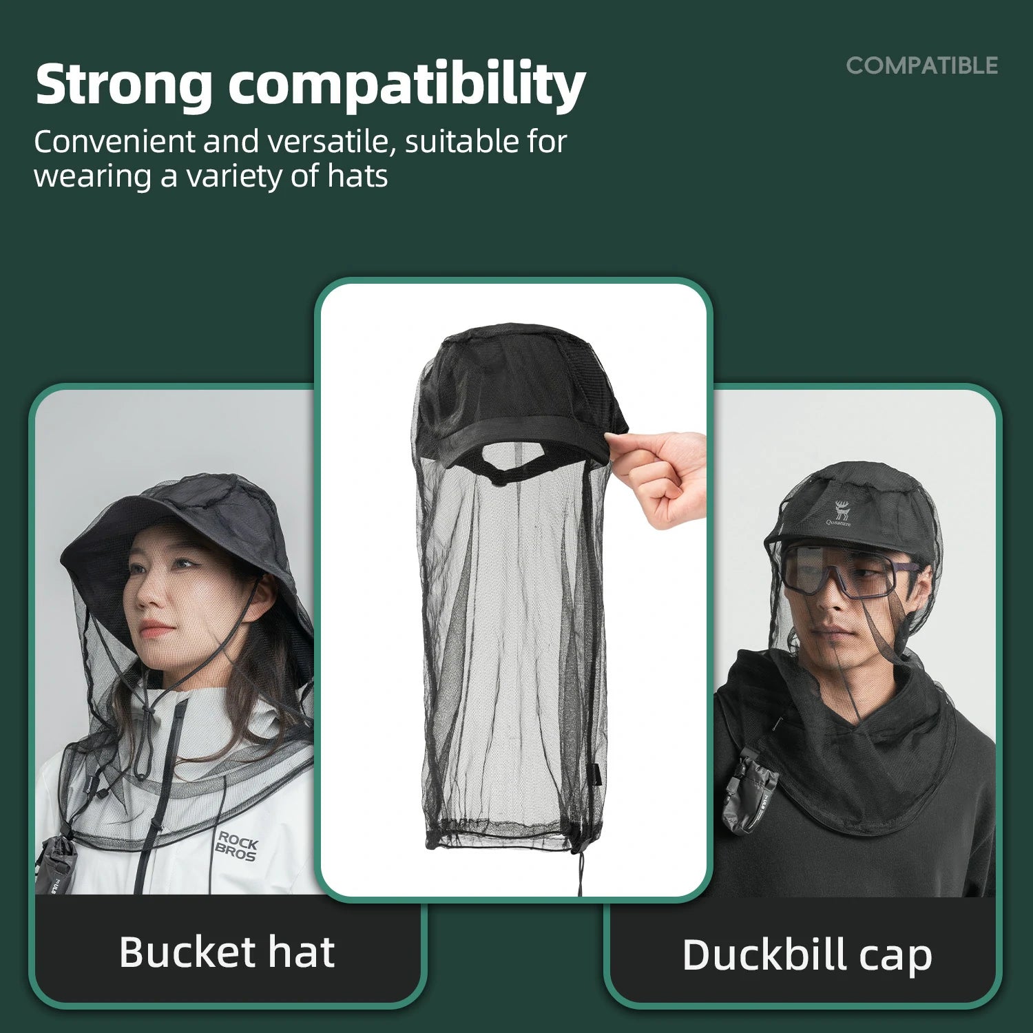 rockbros-qunature-mesh-mosquito-cover-moskitonetz-kopf image 5