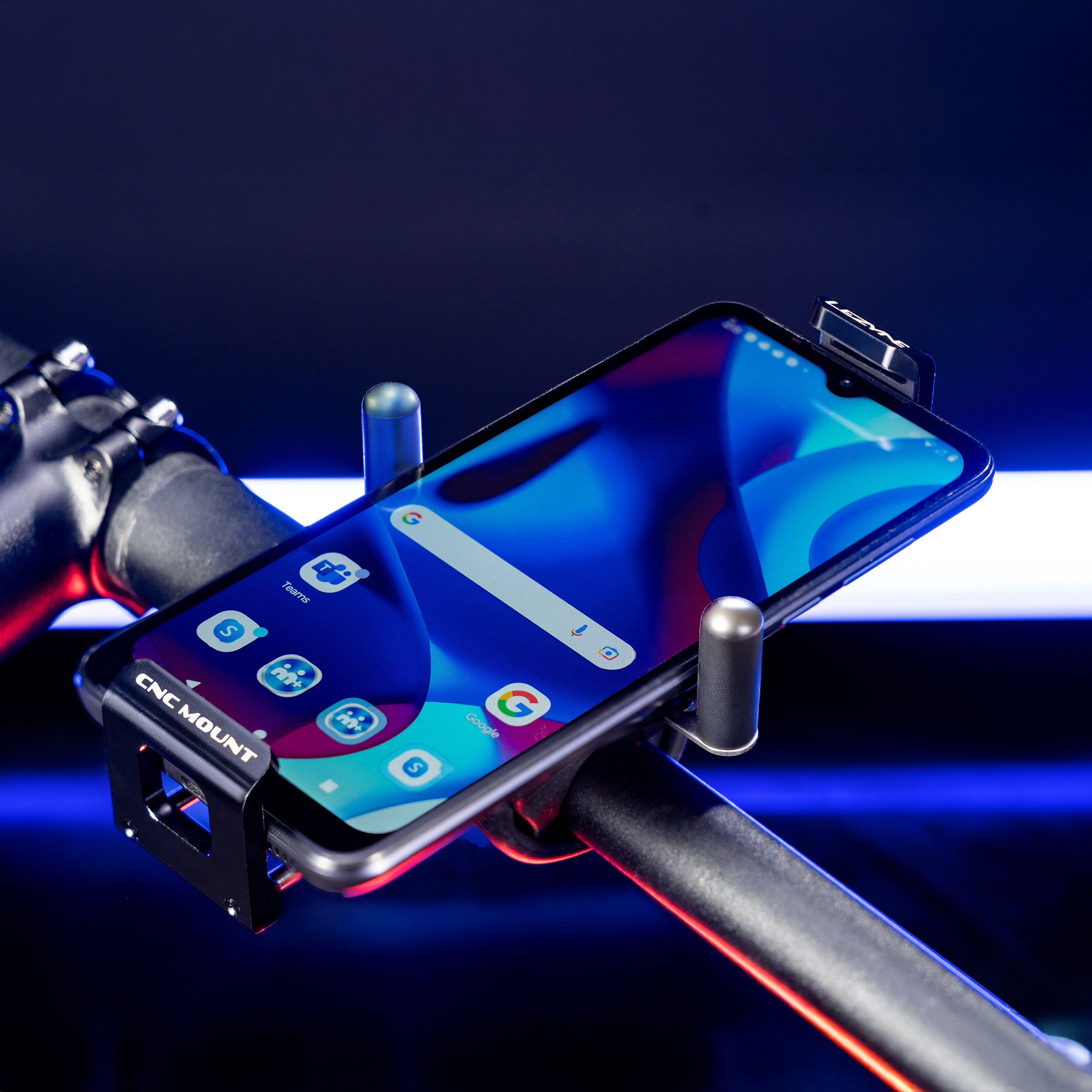 lezyne-cnc-phone-mount-smartphone-halterung-aus-aluminium-f-r-lenker image 8