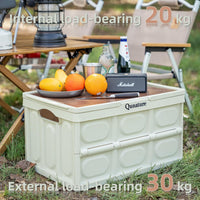 rockbros-campingbox-55l-faltbar-mit-deckel-und-holzplatte image 3