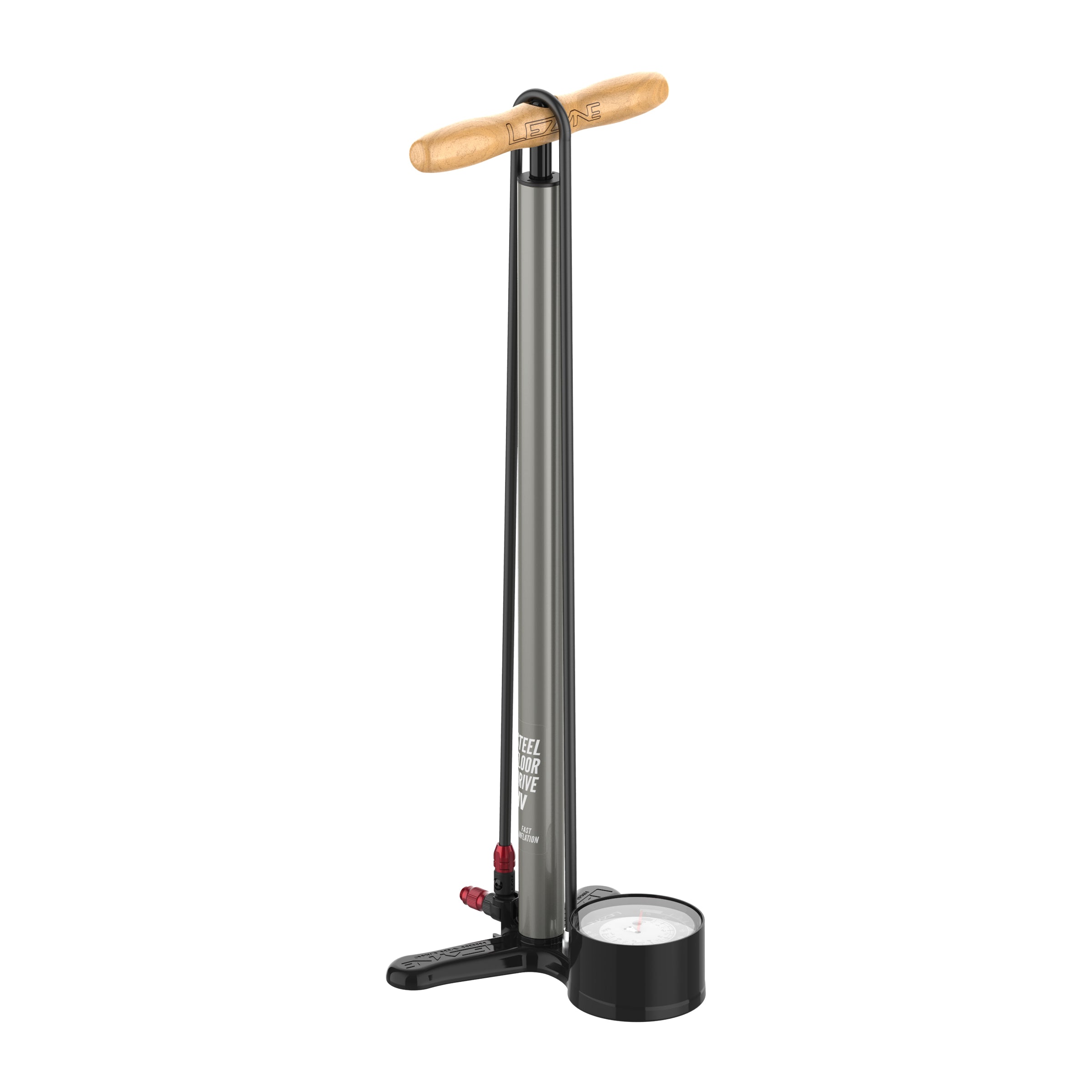 lezyne-steel-hv-floor-drive-3-5-standpumpe-high-volume image 2