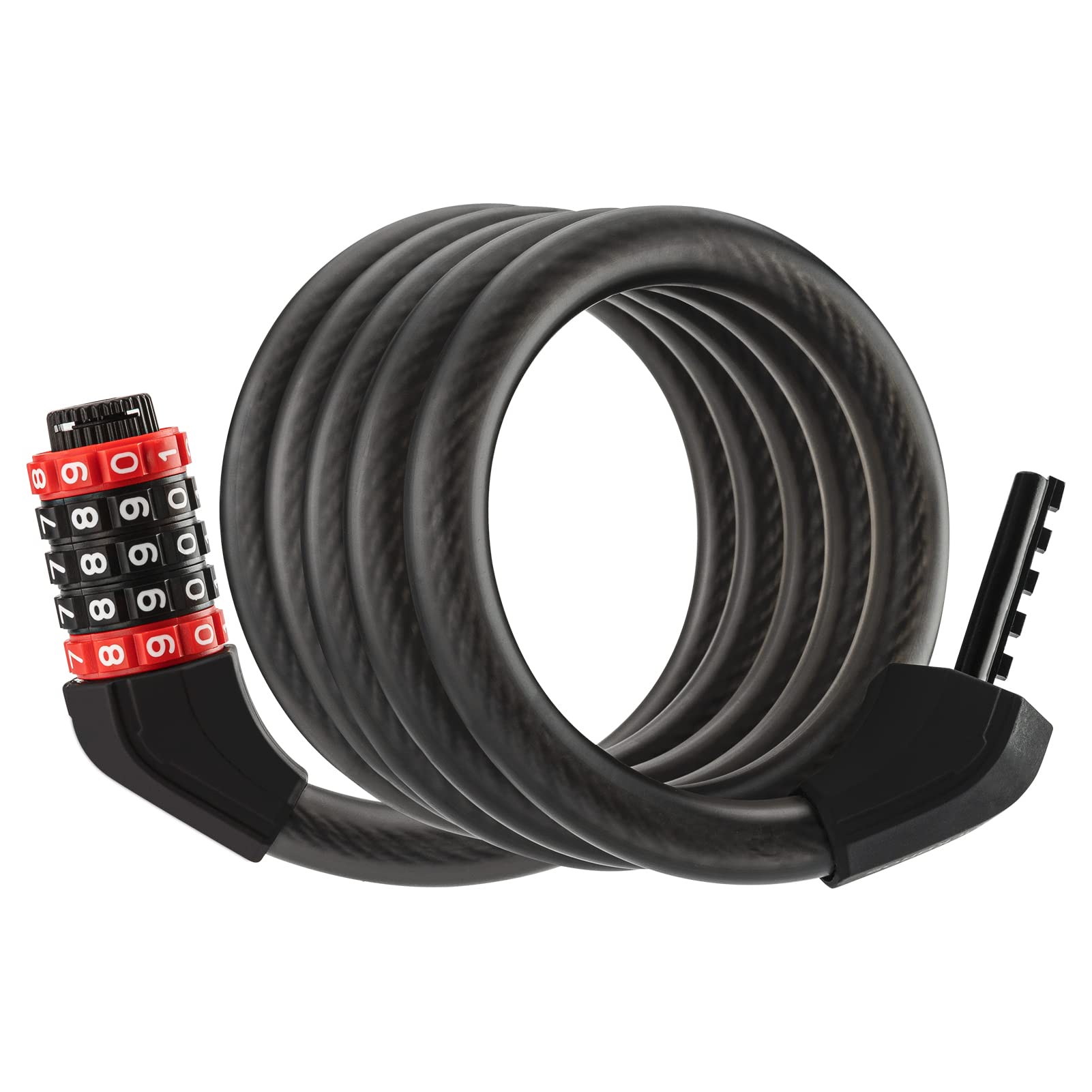 rockbros-5-digit-bike-lock-kabelschloss-70-inch-5-9ft-kombination image 1