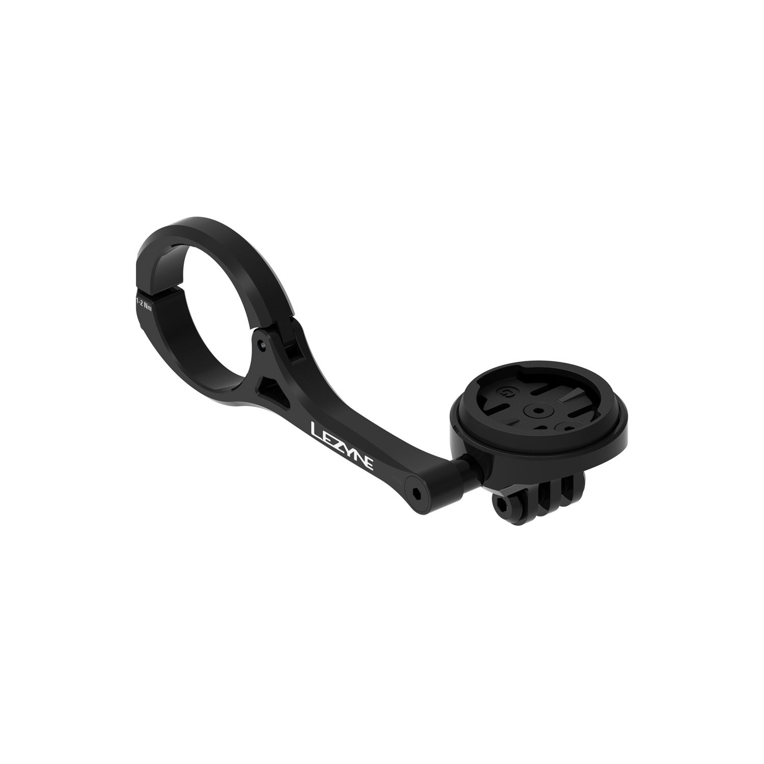 lezyne-garmin-wahoo-gps-forward-mount-mit-gopro-aufnahme-31-8-mm image 4