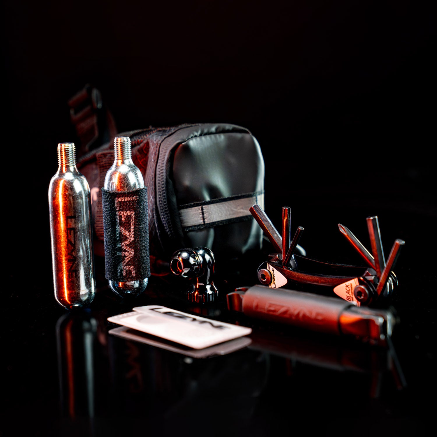 lezyne-m-caddy-co2-kit-satteltasche-mit-tool image 5