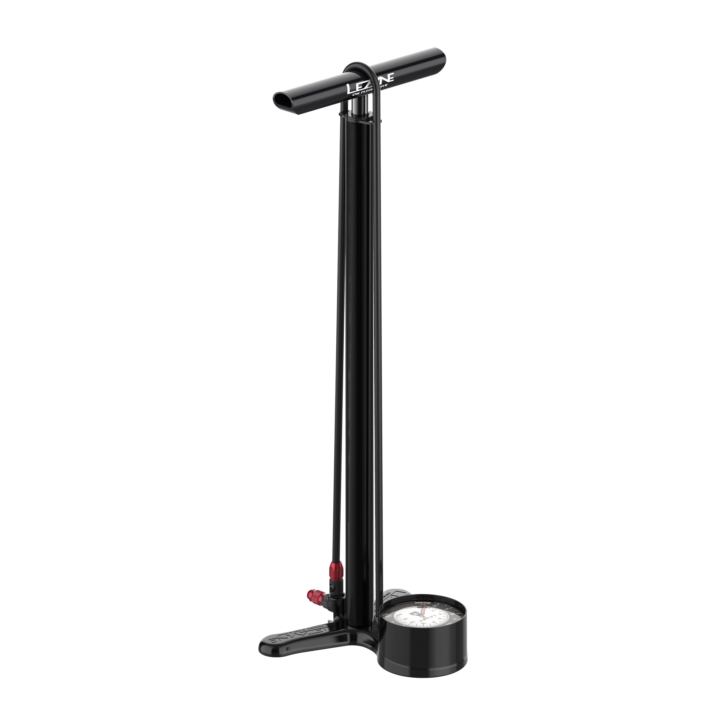 lezyne-cnc-floor-drive-3-5-standpumpe-alu-mit-pr-zisionsmanometer image 1