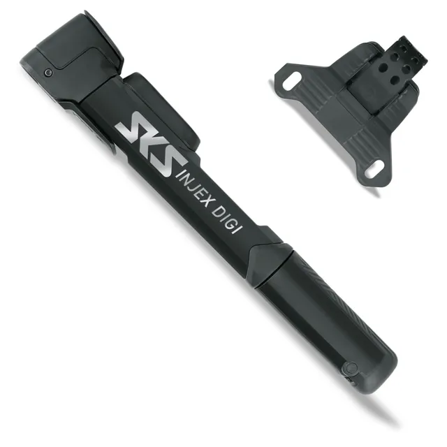 sks-germany-injex-digi-fahrradpumpe-mit-digitalmanometer-und-teleskop image 1