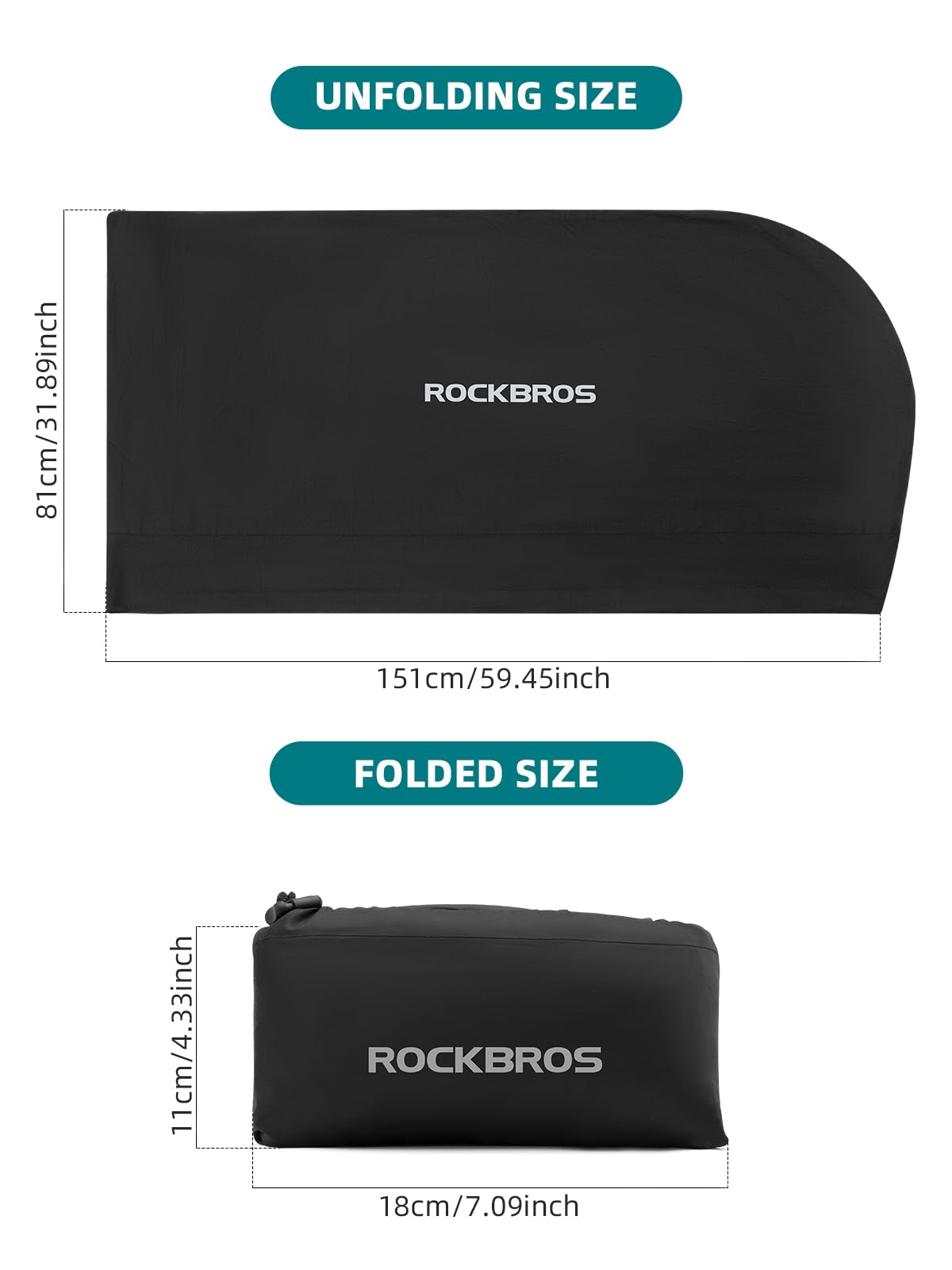 rockbros-fahrradabdeckung-19-27-5-zoll-faltbare-aufbewahrungstasche-81x151-cm image 3