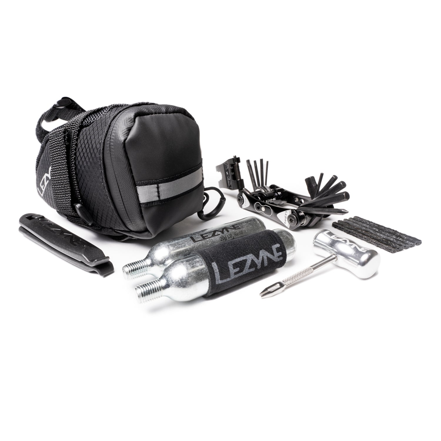 lezyne-m-caddy-tubeless-kit-satteltaschen-set image 1