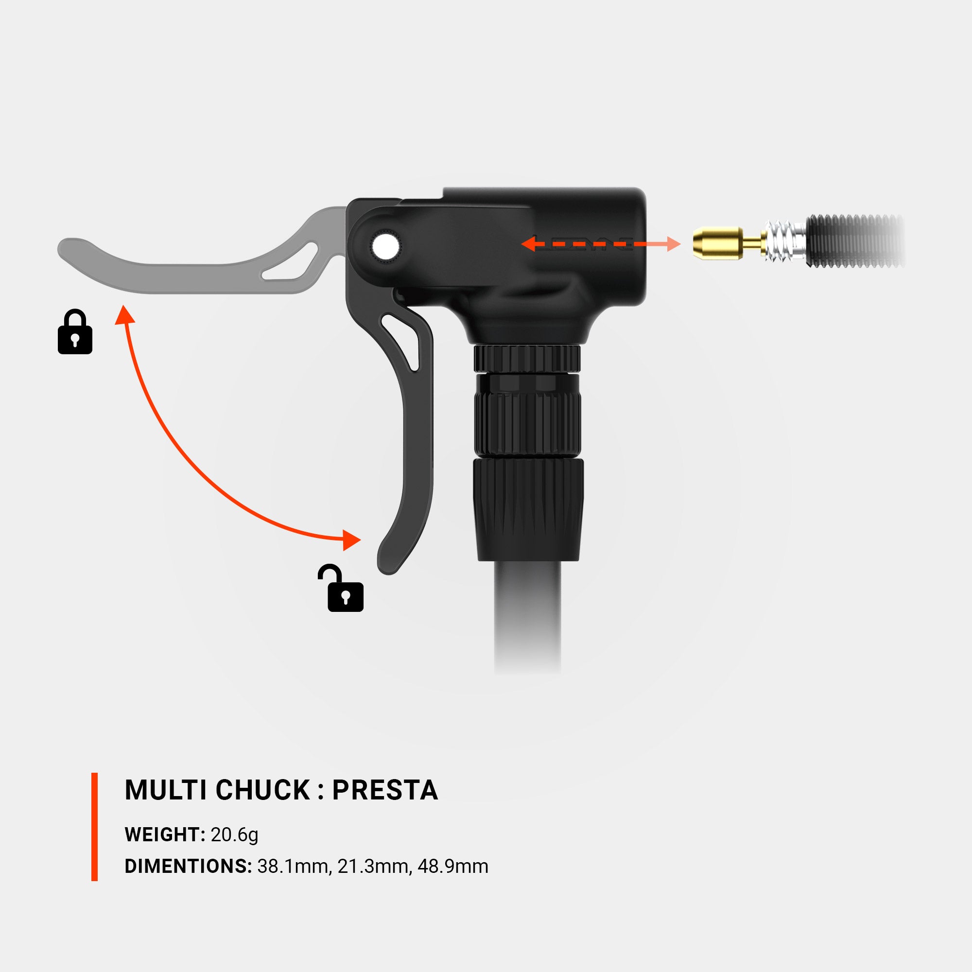 lezyne-multi-chuck-pumpenkopf-presta-schrader image 4