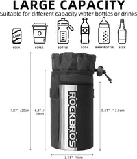 rockbros-flaschenhalter-tasche-lenker-getr-nketasche-mit-handyfach image 5