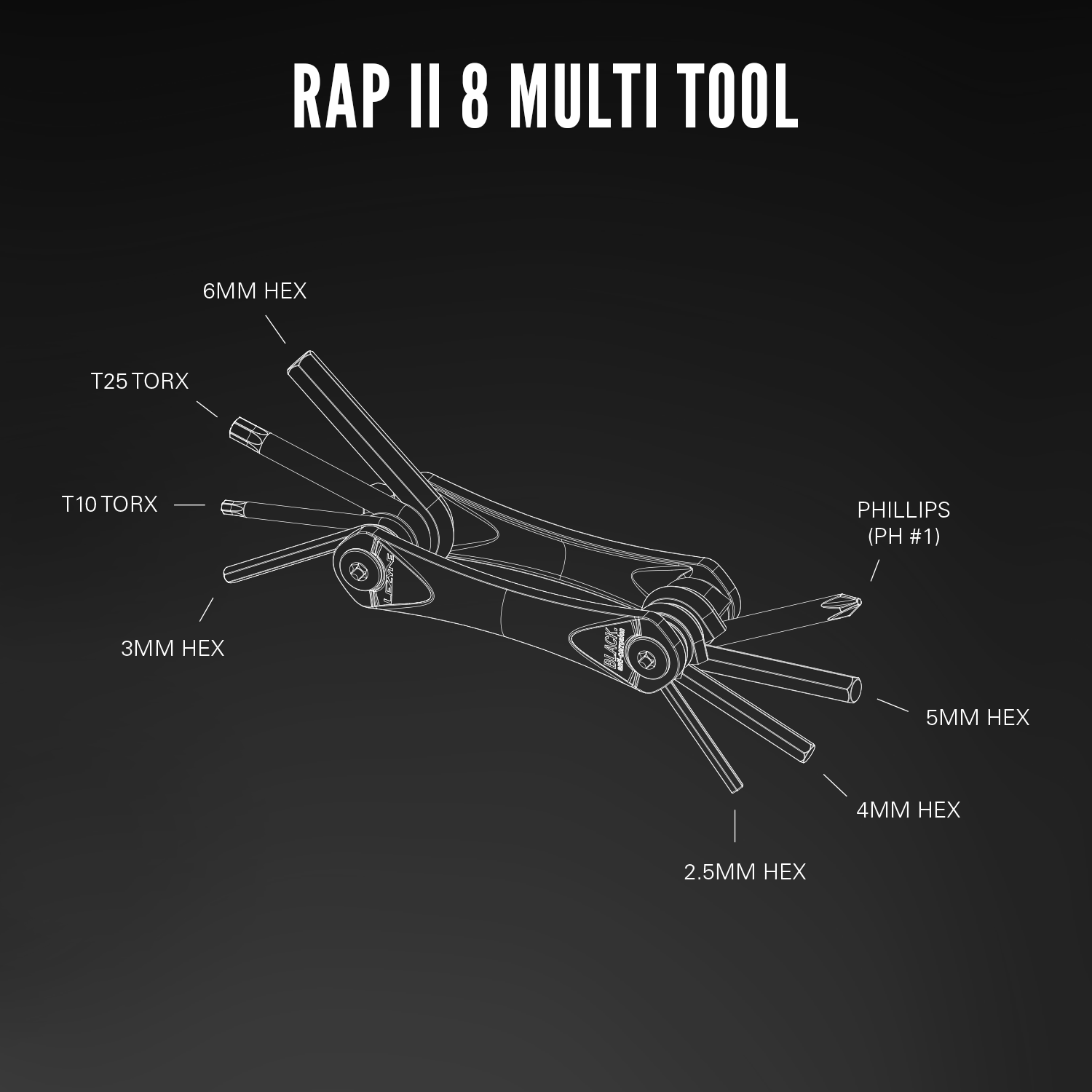 lezyne-rap-ii-8-multitool-fahrrad-werkzeug-8-funktionen image 6