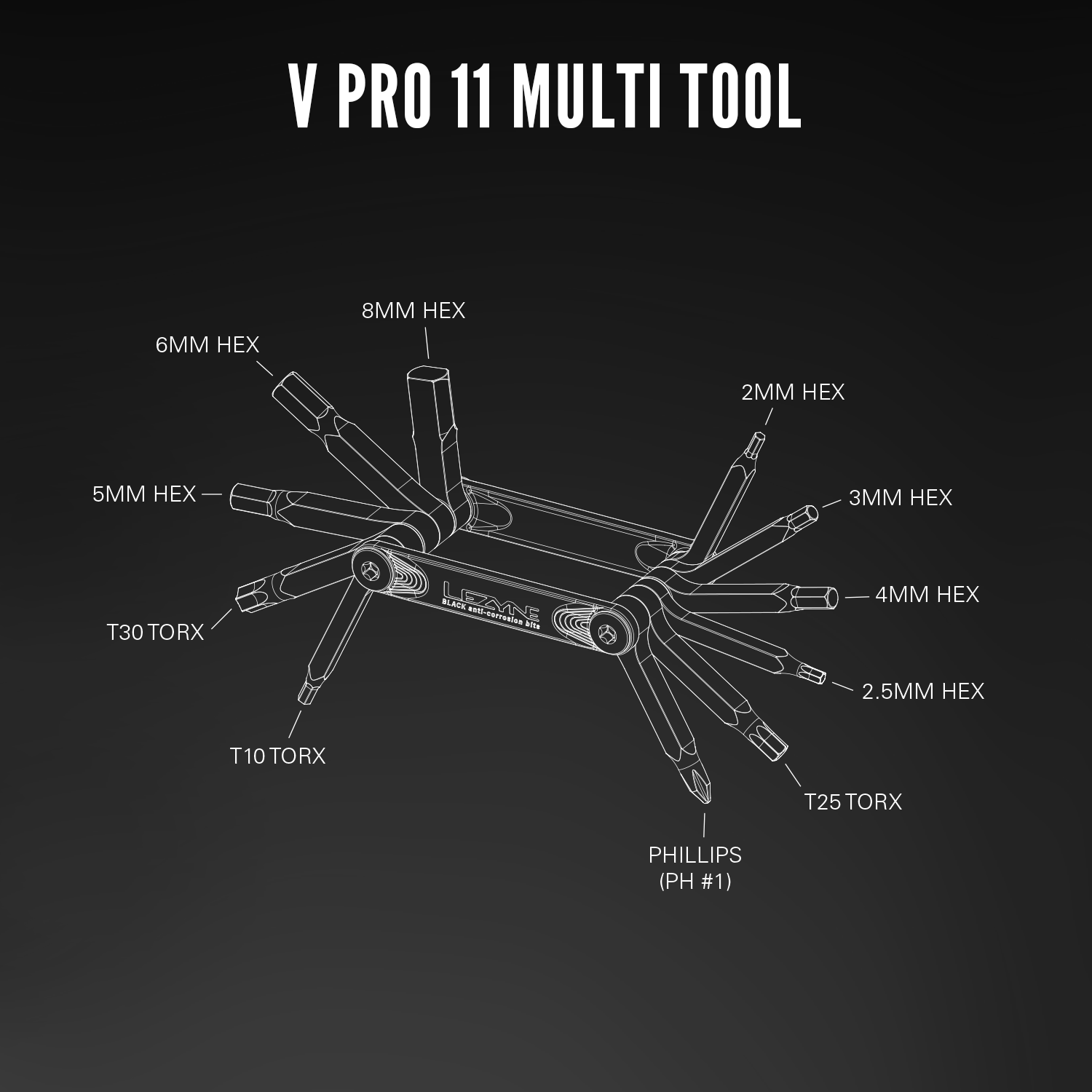 lezyne-v-pro-11-multitool-fahrrad-werkzeug-11-funktionen image 7