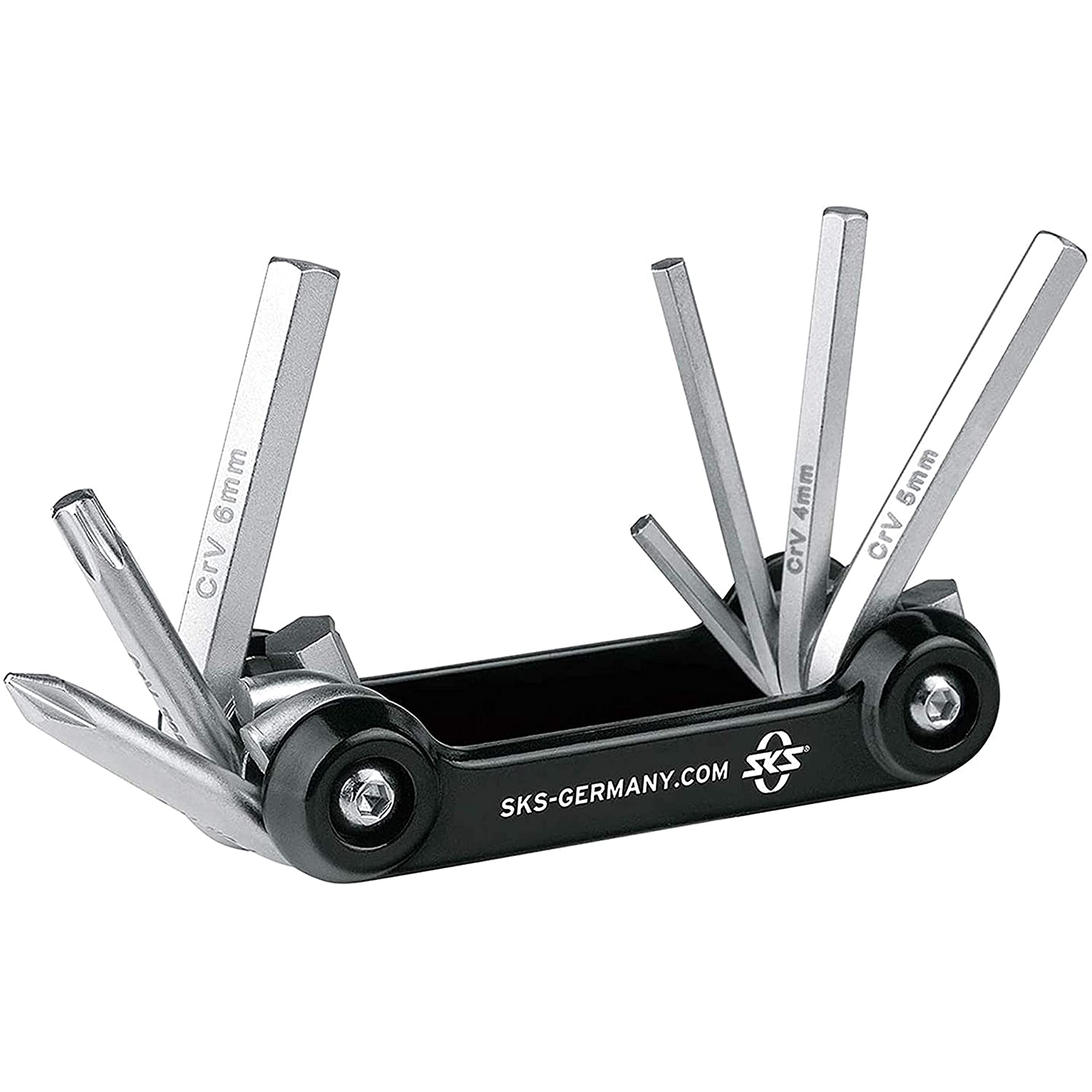 sks-germany-set-3-teiliges-fahrrad-werkzeugset-minipumpe-multitool-reifenheber image 4
