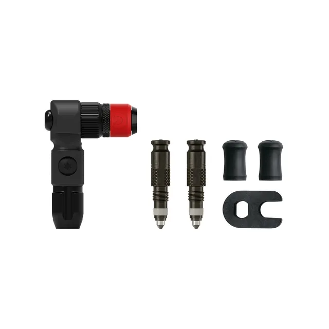 lezyne-abs-pro-clik-chuck-mit-schwalbe-clik-valve-cores-standpumpen-upgrade image 1