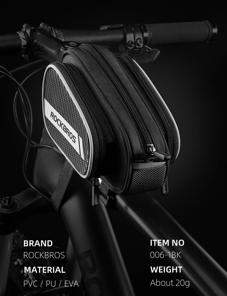 rockbros-bike-top-tube-bag-mtb-1-8l-oberrohrtasche-schwarz image 5
