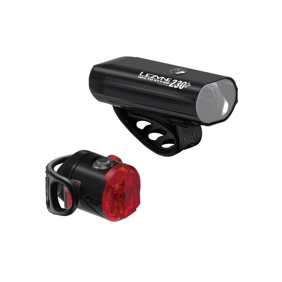 lezyne-hecto-stvzo-230-front-femto-usb-c-rear-stvzo-lichtset image 1