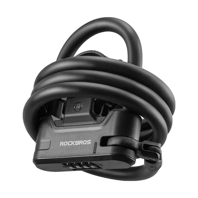 rockbros-u-lock-kabel-e-scooter-fahrradschloss-carbonstahl image 1