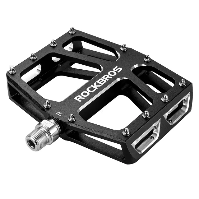 rockbros-wide-plattform-pedale-mtb-aluminium-schwarz-12-pins image 1