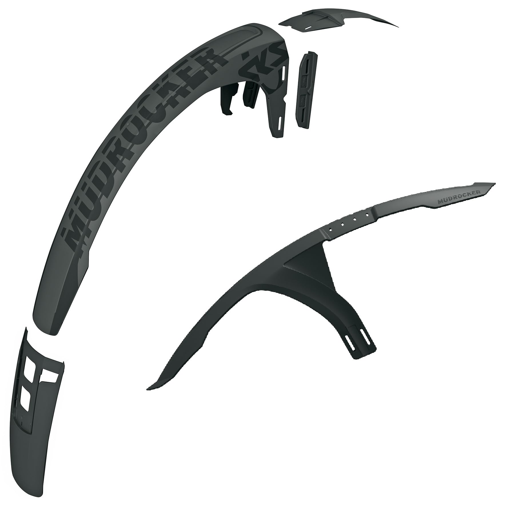 sks-germany-mudrocker-set-mtb-schutzblech-set-schwarz image 1