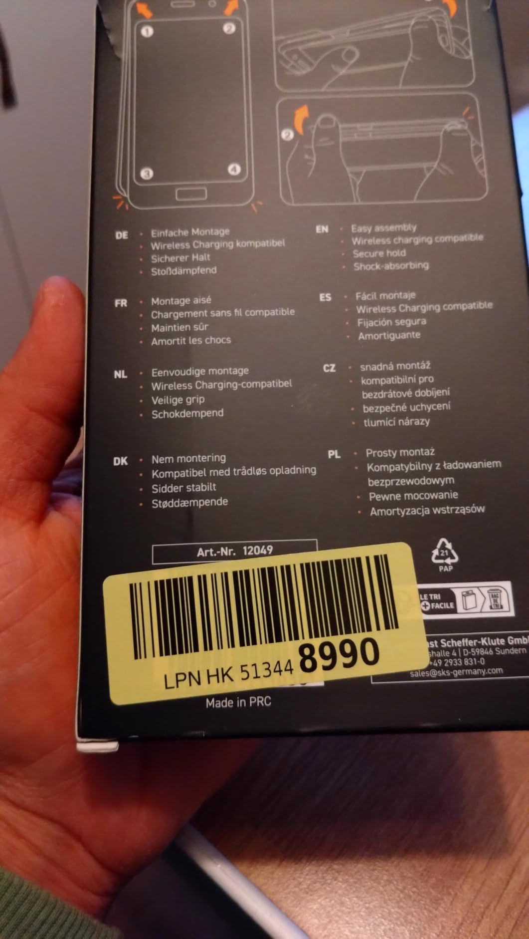 Sitzt perfekt