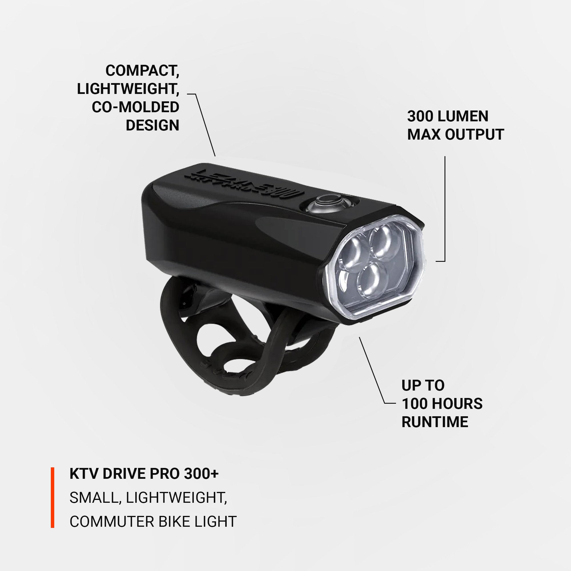 lezyne-ktv-drive-pro-300-frontlicht image 4