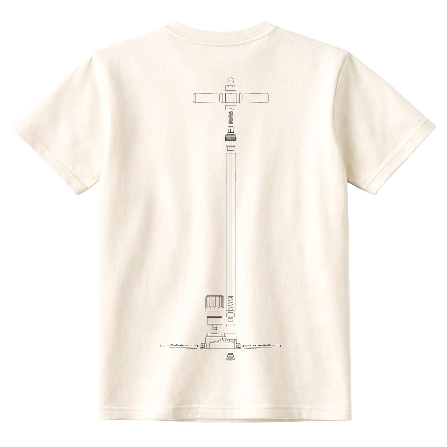 sks-germany-rennkompressor-t-shirt-unisex-m-offwhite-oversize image 3