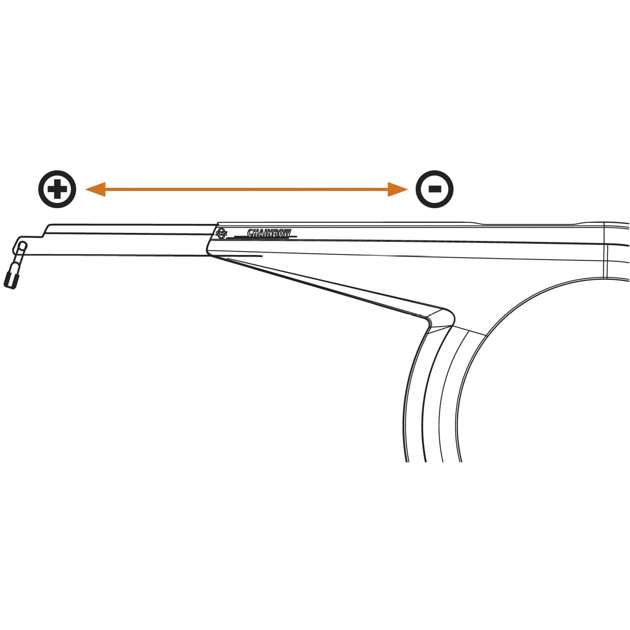 sks-germany-chainbow-158-mm-black-fahrrad-kettenschutz image 3