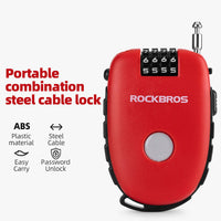 rockbros-combination-steel-cable-lock-zahlenschloss-kompakt image 2