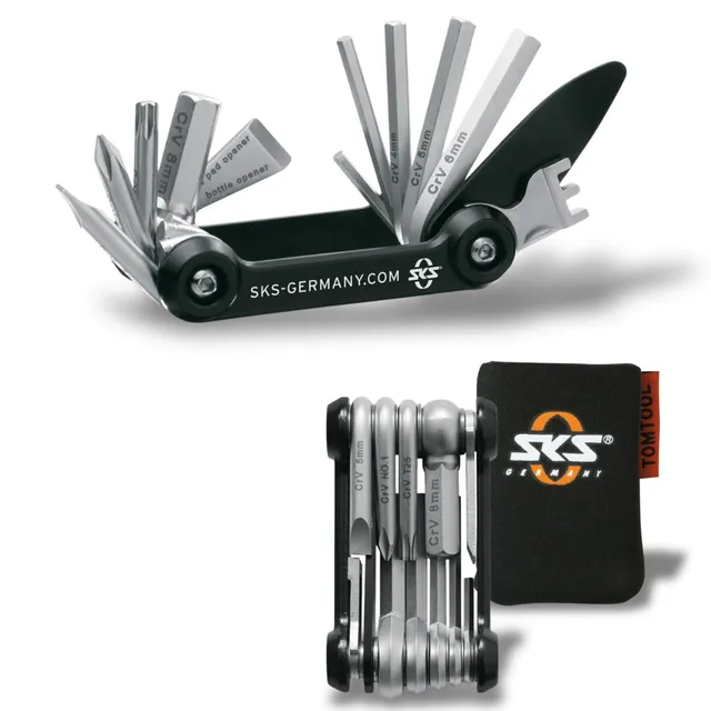 sks-germany-tom-14-mini-tool-multifunktionswerkzeug-schwarz-silber image 1