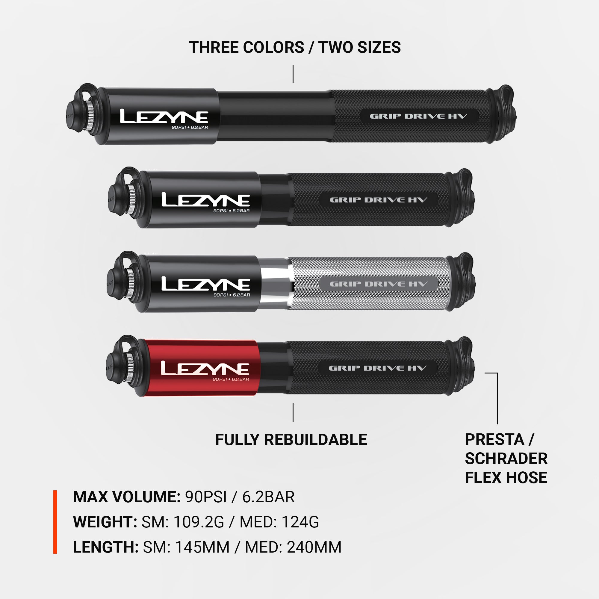 lezyne-grip-drive-hv-mini-fahrradpumpe-high-volume image 7