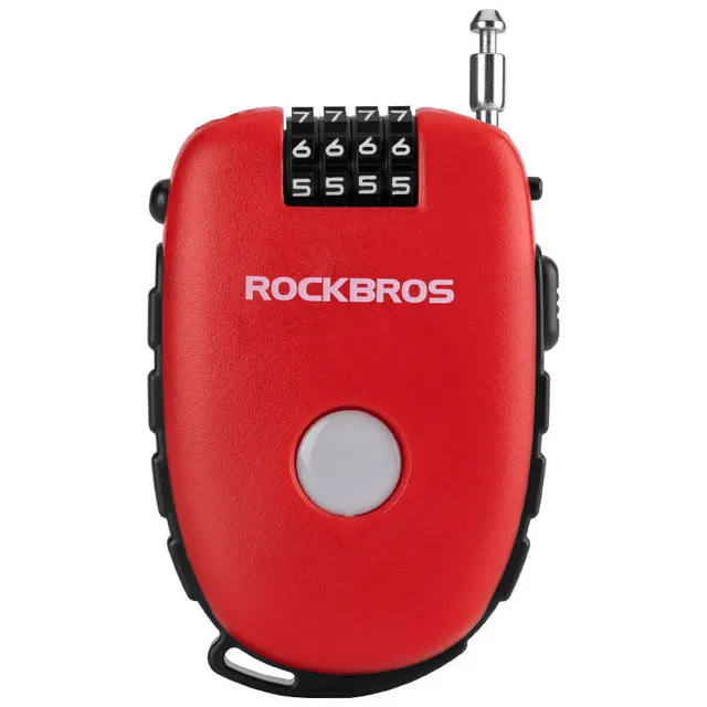 rockbros-combination-steel-cable-lock-zahlenschloss-kompakt image 1