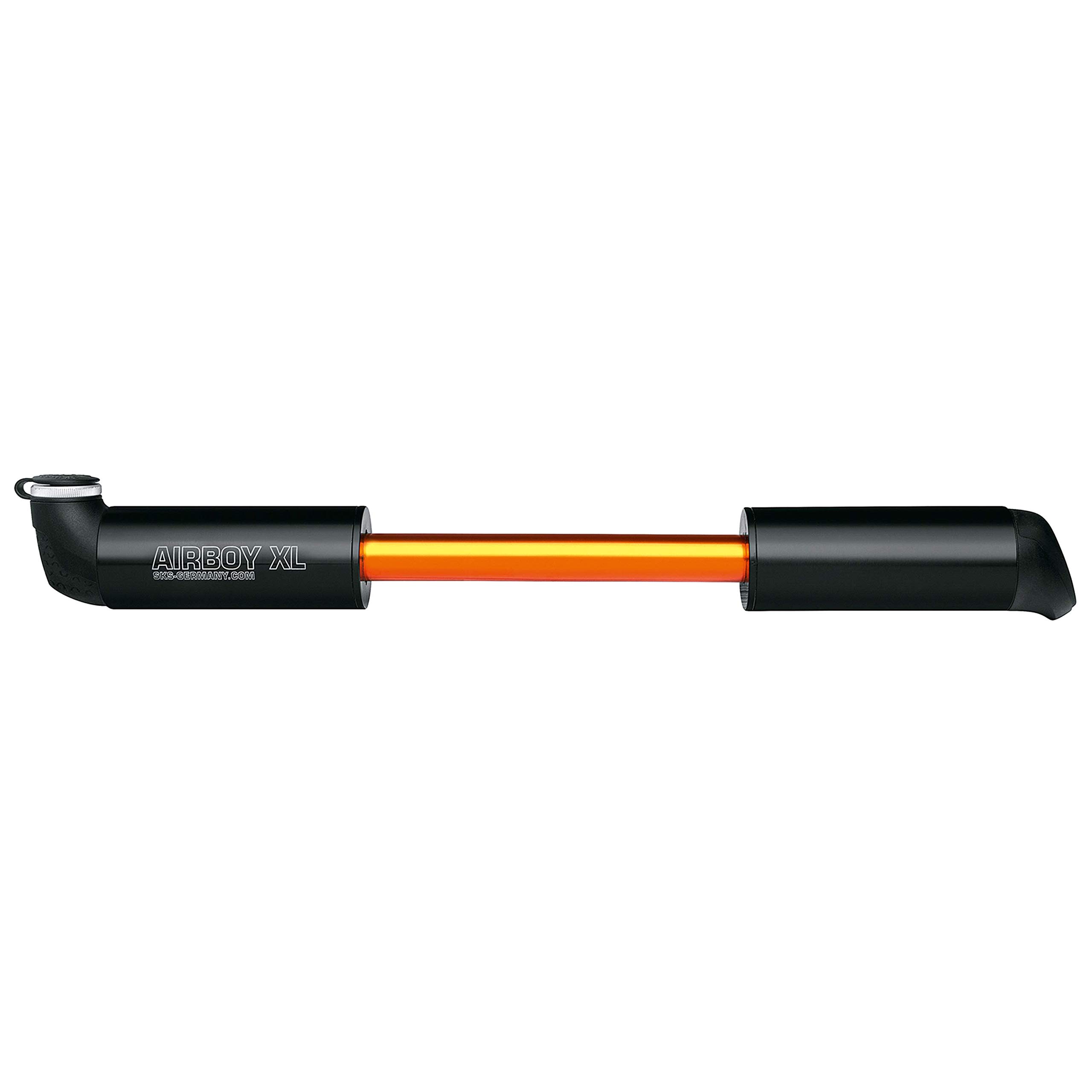sks-germany-airboy-mini-luftpumpe-zwei-kammer-bis-5-bar-schwarz image 3