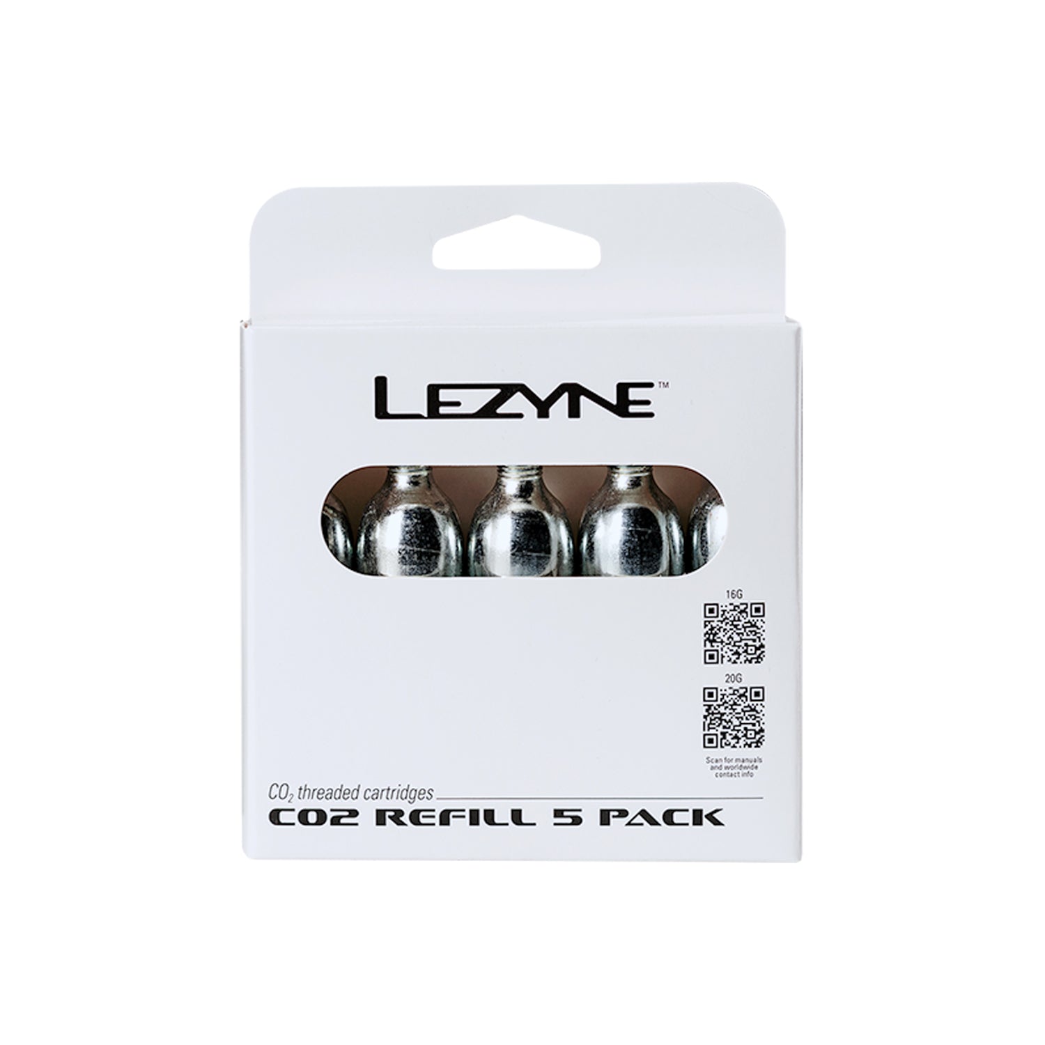 lezyne-16g-co2-kartuschen-5er-pack image 1