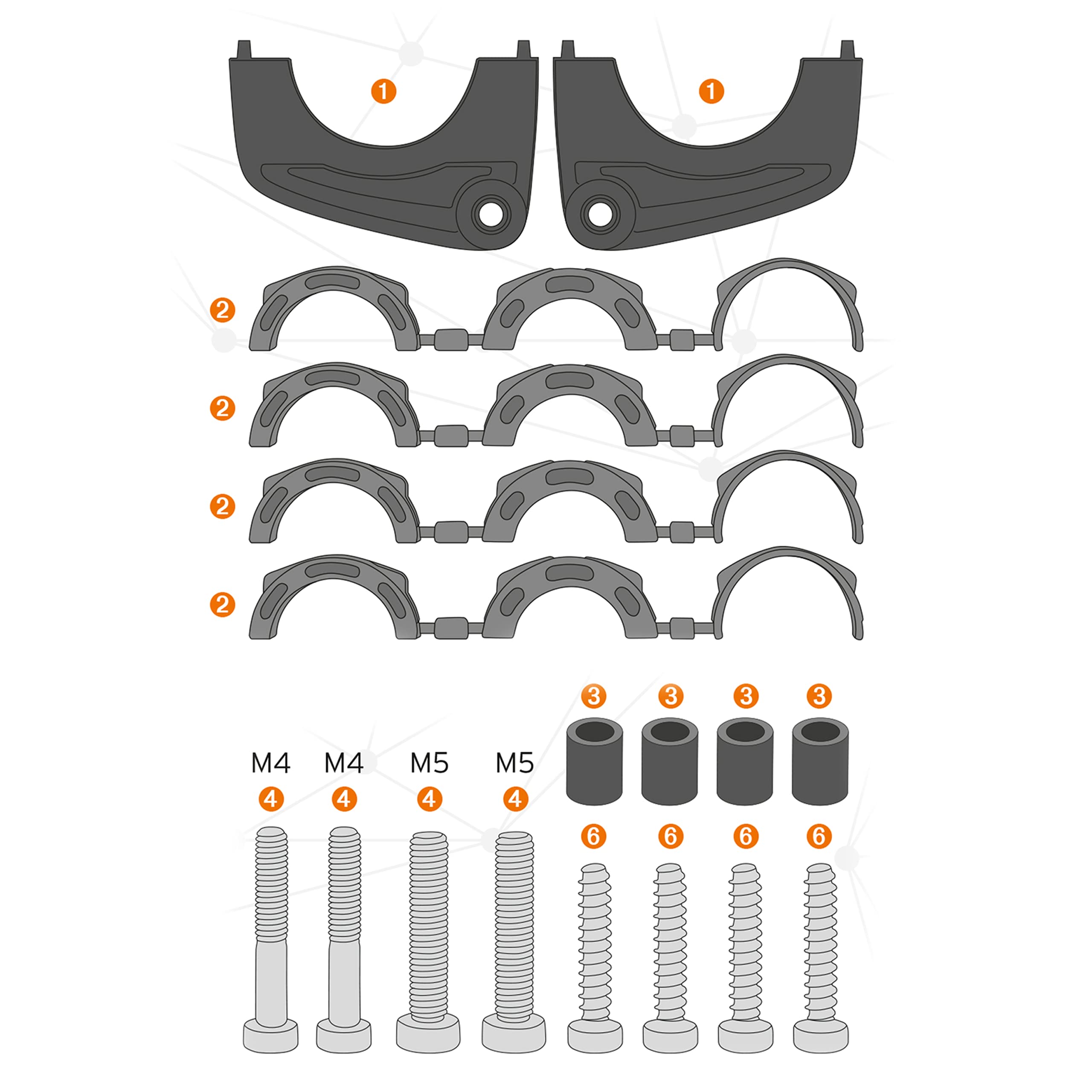 sks-germany-compit-e-spacer-verbreiterungsset-f-r-e-bike-handyhalterung image 2