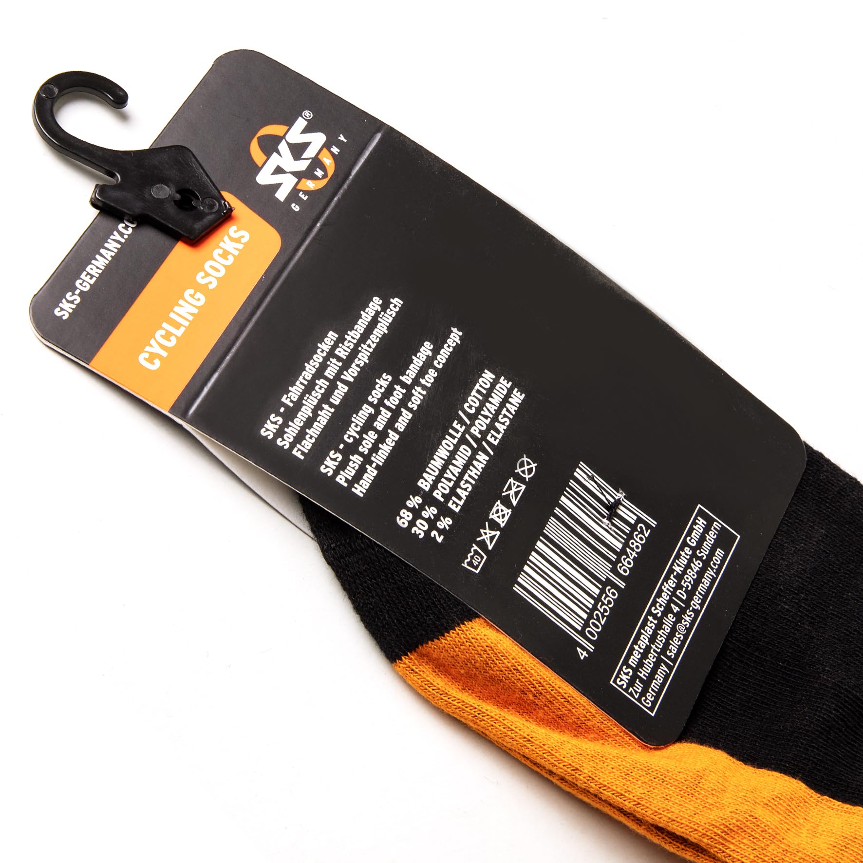 sks-germany-biking-socks-fahrradsocken-schwarz-gr-e-35-38 image 6