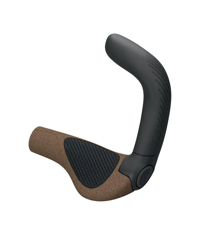 ergon-gp5-evo-fahrradgriffe-biokork-gr-e-l-mit-lenkerenden image 1