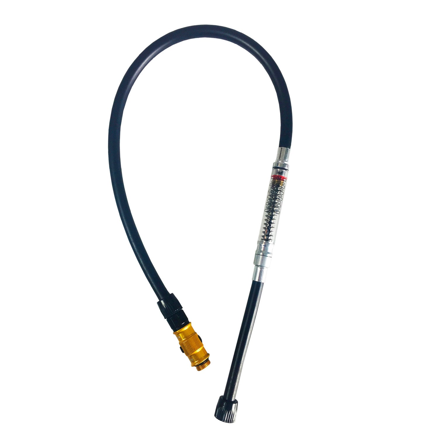 lezyne-abs-micro-floor-drive-schlauch-mit-manometer image 1