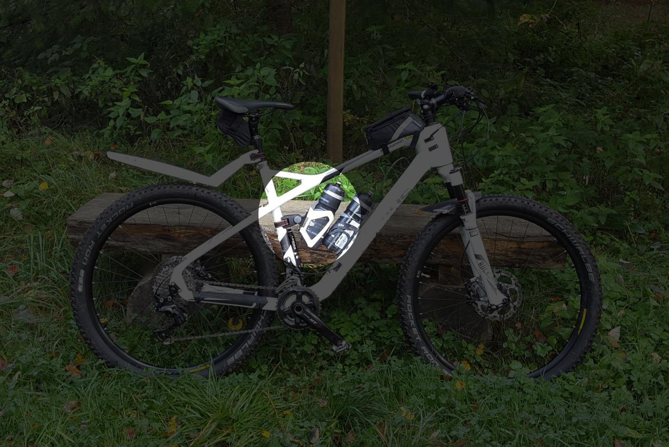 Hält auch auf Trails