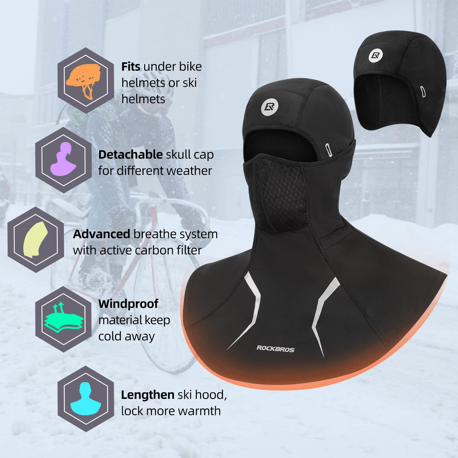 rockbros-thermal-ski-mask-balaclava-sturmhaube-fleece image 3