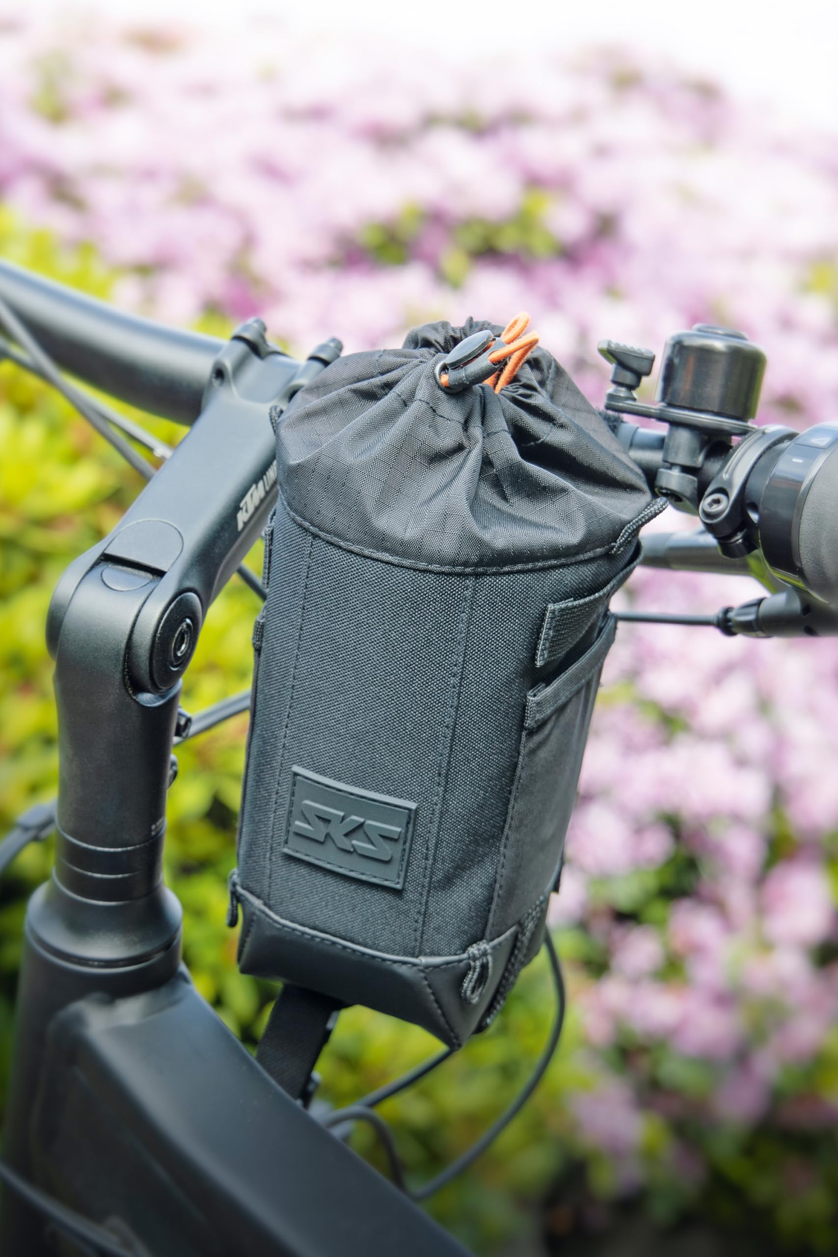 sks-germany-urban-stem-bag-fahrradtasche-schwarz-lenkertasche-wasserabweisend image 2