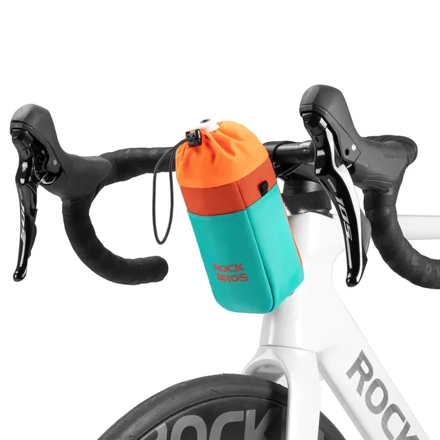 rockbros-bike-cup-holder-isolierte-lenker-flaschenhalter-tasche-mit-fach image 1