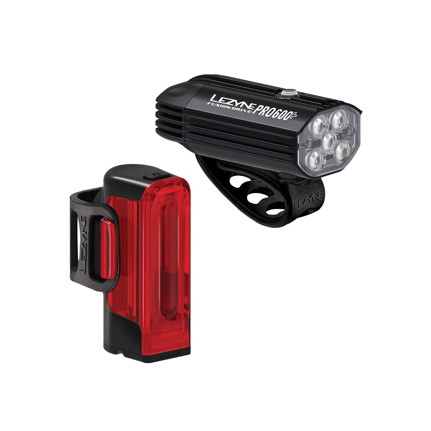 lezyne-fusion-drive-pro-600-strip-drive-300-licht-set image 1