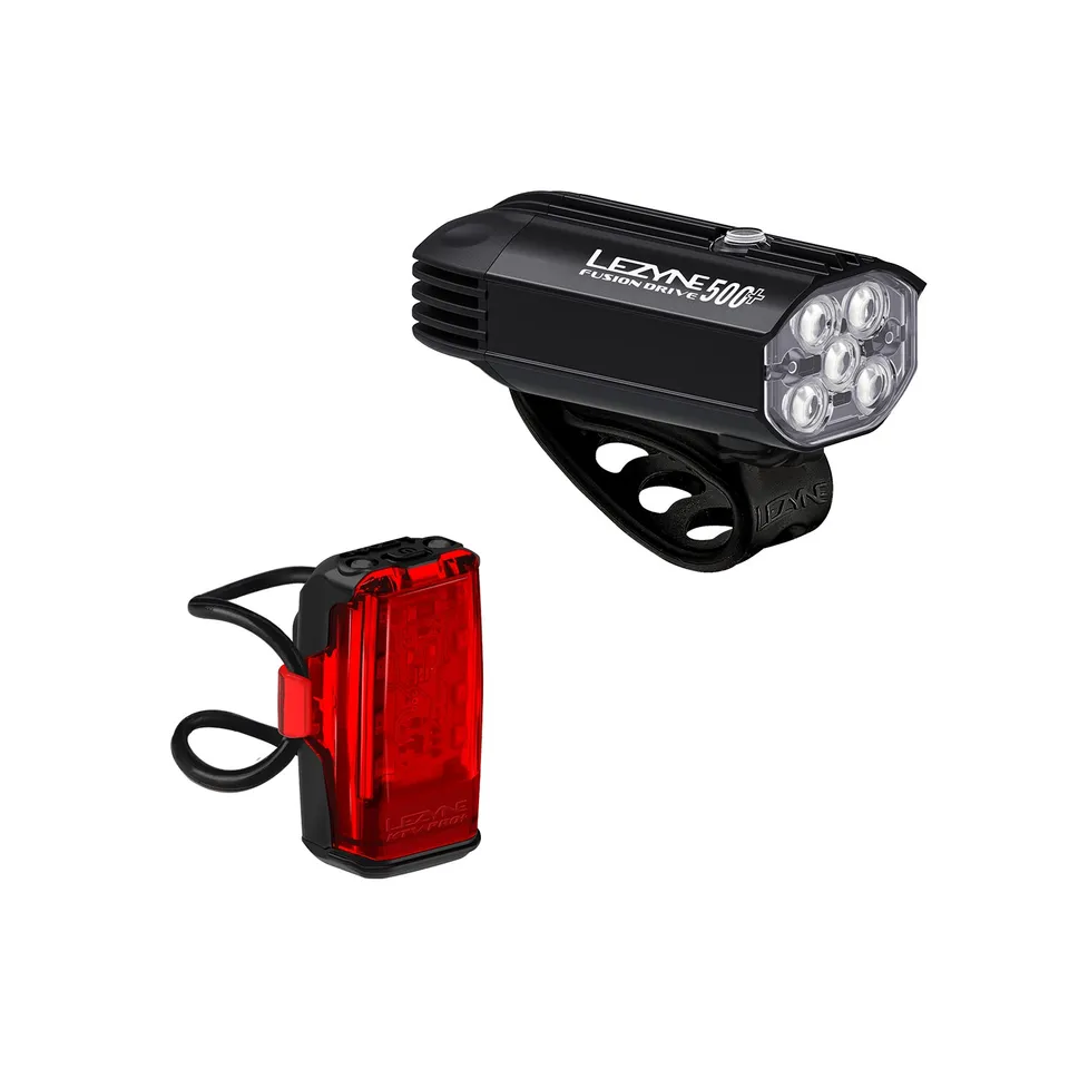 lezyne-fusion-drive-500-ktv-drive-pro-pair-fahrradlicht-set image 1