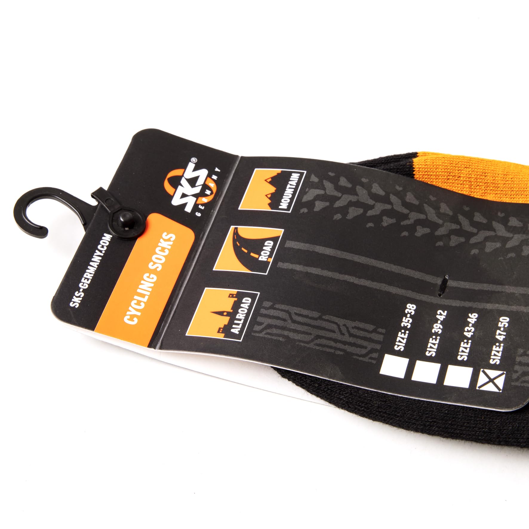 sks-germany-biking-socks-fahrradsocken-schwarz-gr-e-35-38 image 5